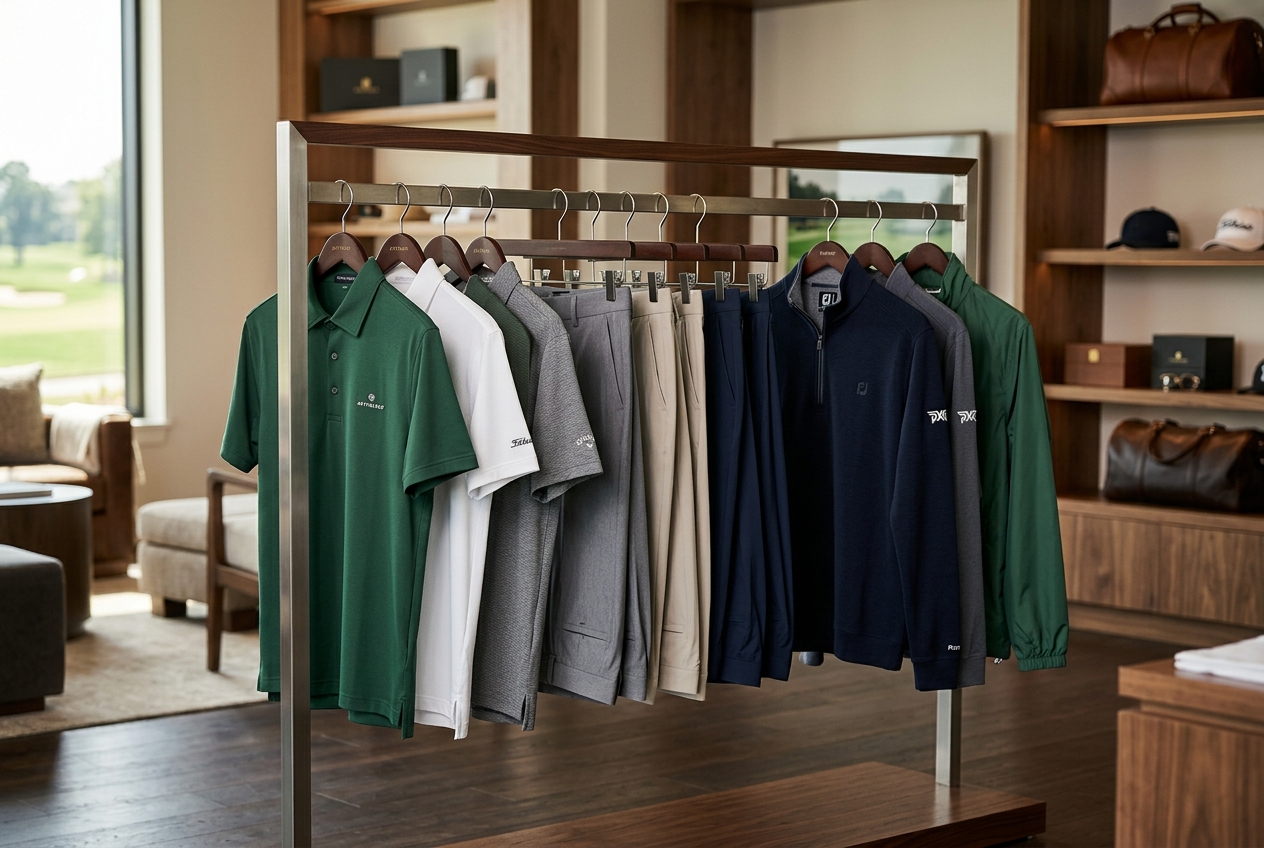 Golf clothing brand comparison — editorial overview
