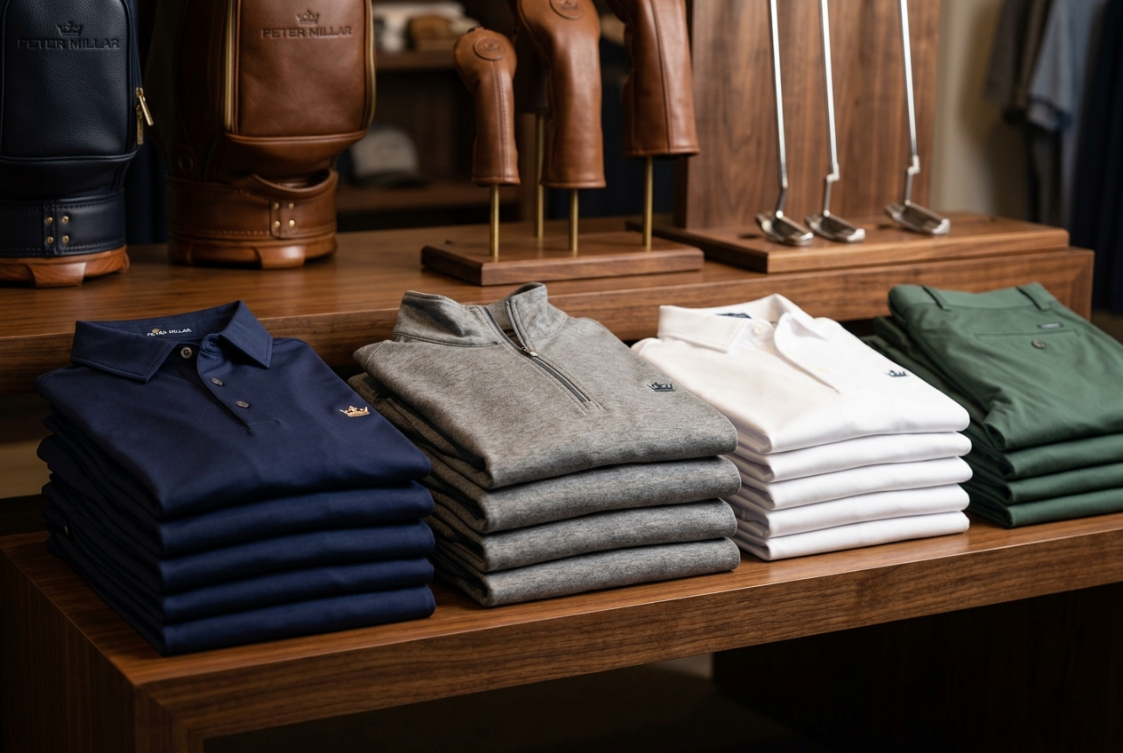 Peter Millar golf apparel collection — editorial review